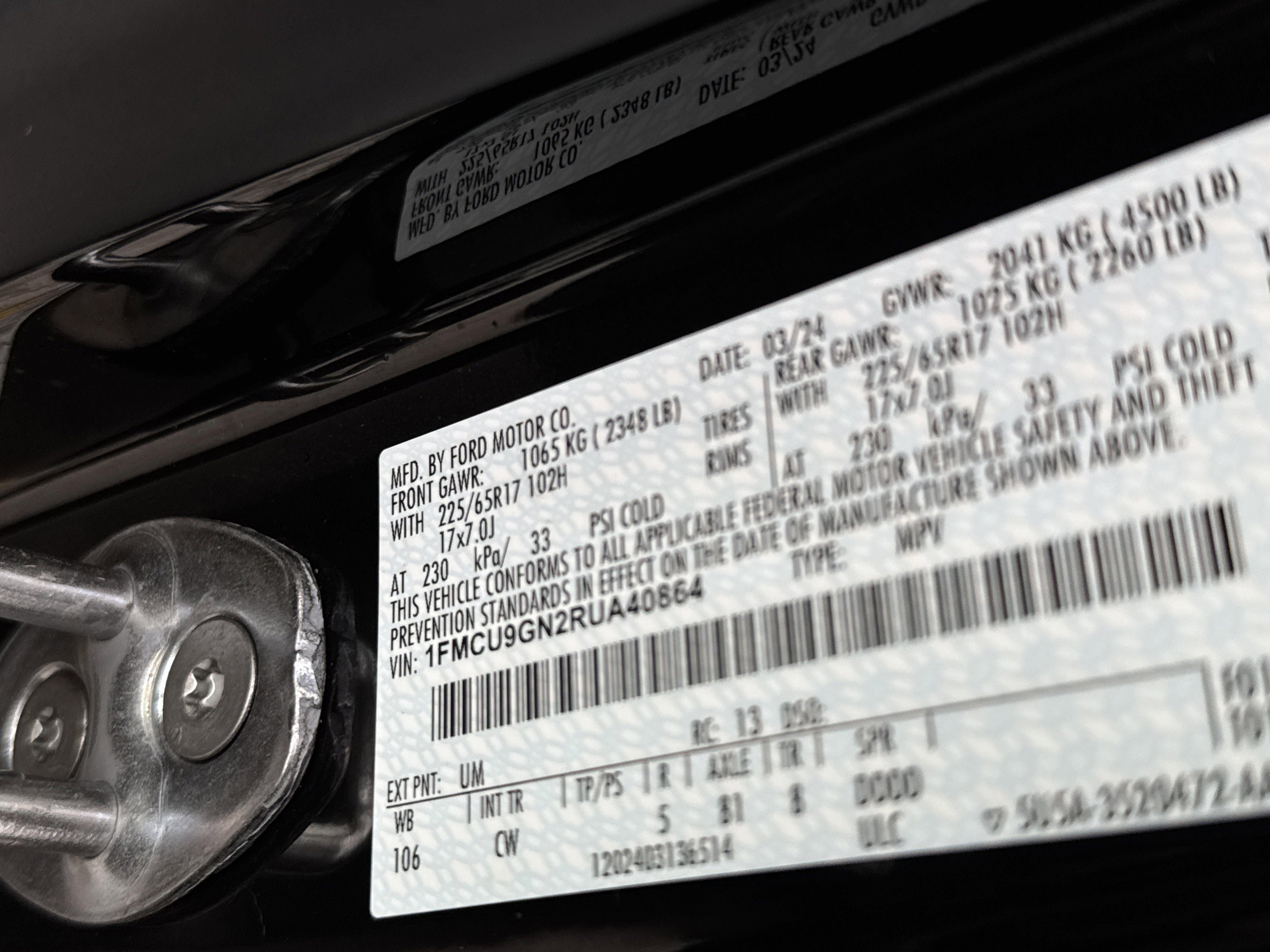 2024 Ford Escape Active