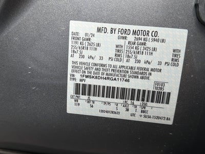 2024 Ford Explorer XLT