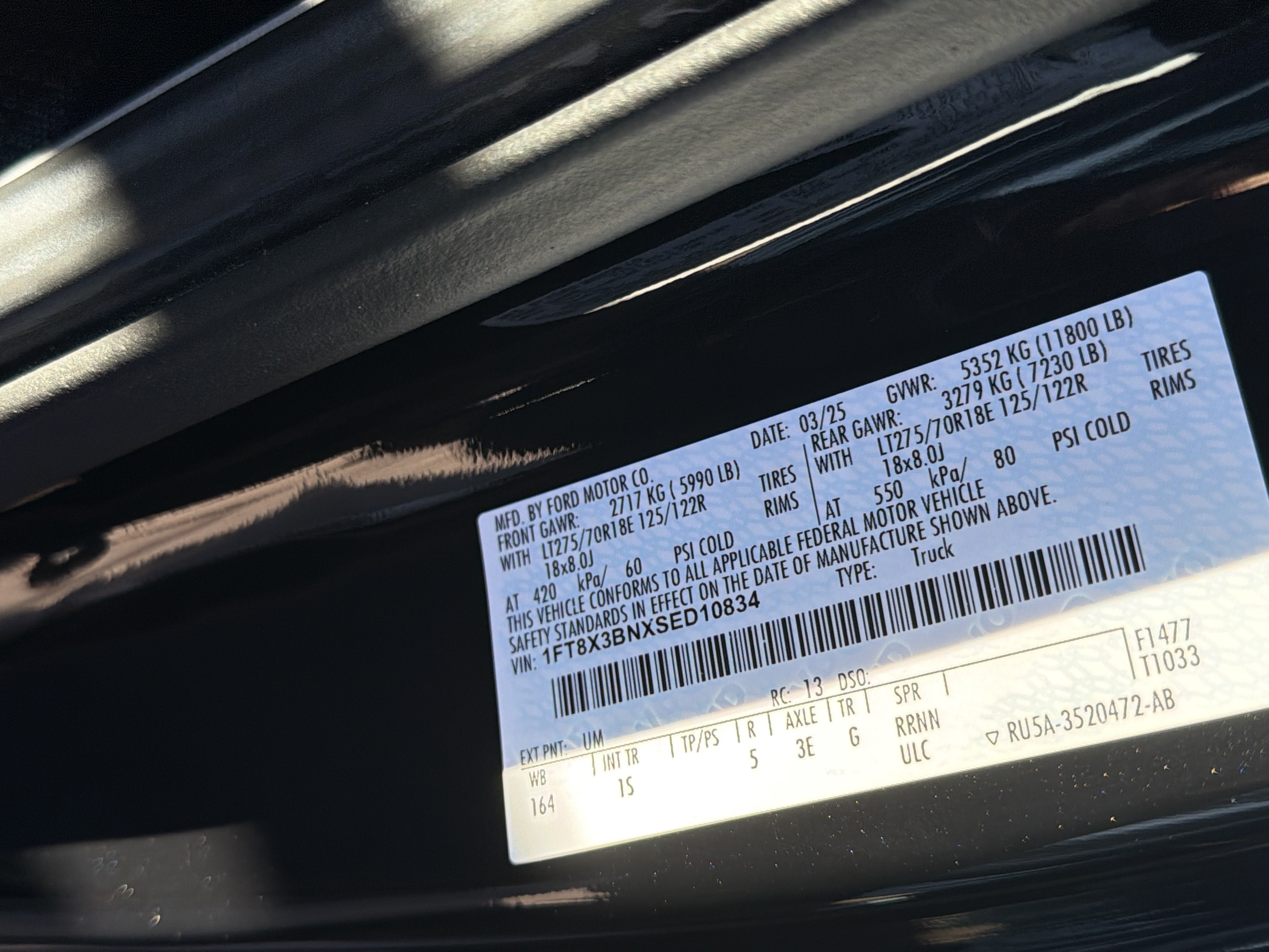 2025 Ford Super Duty F-350 SRW XL