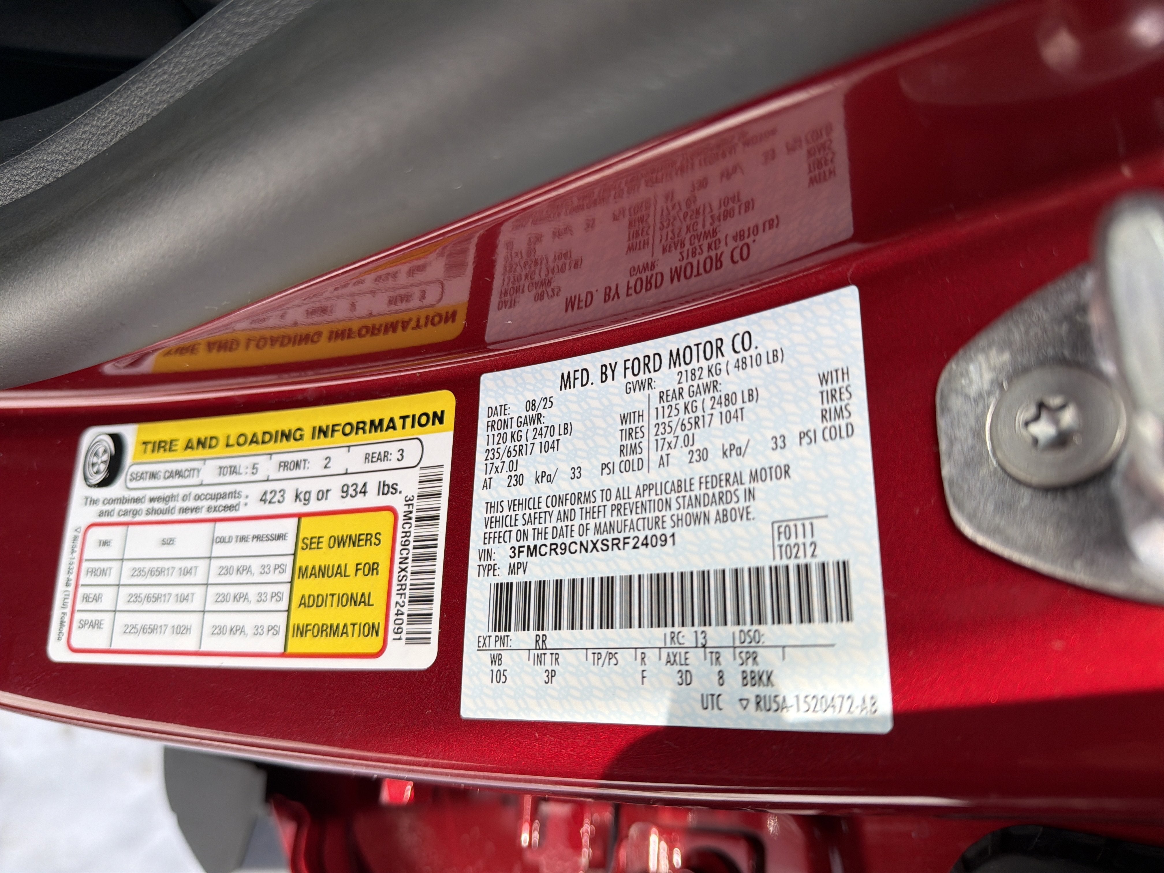 2025 Ford Bronco Sport Outer Banks