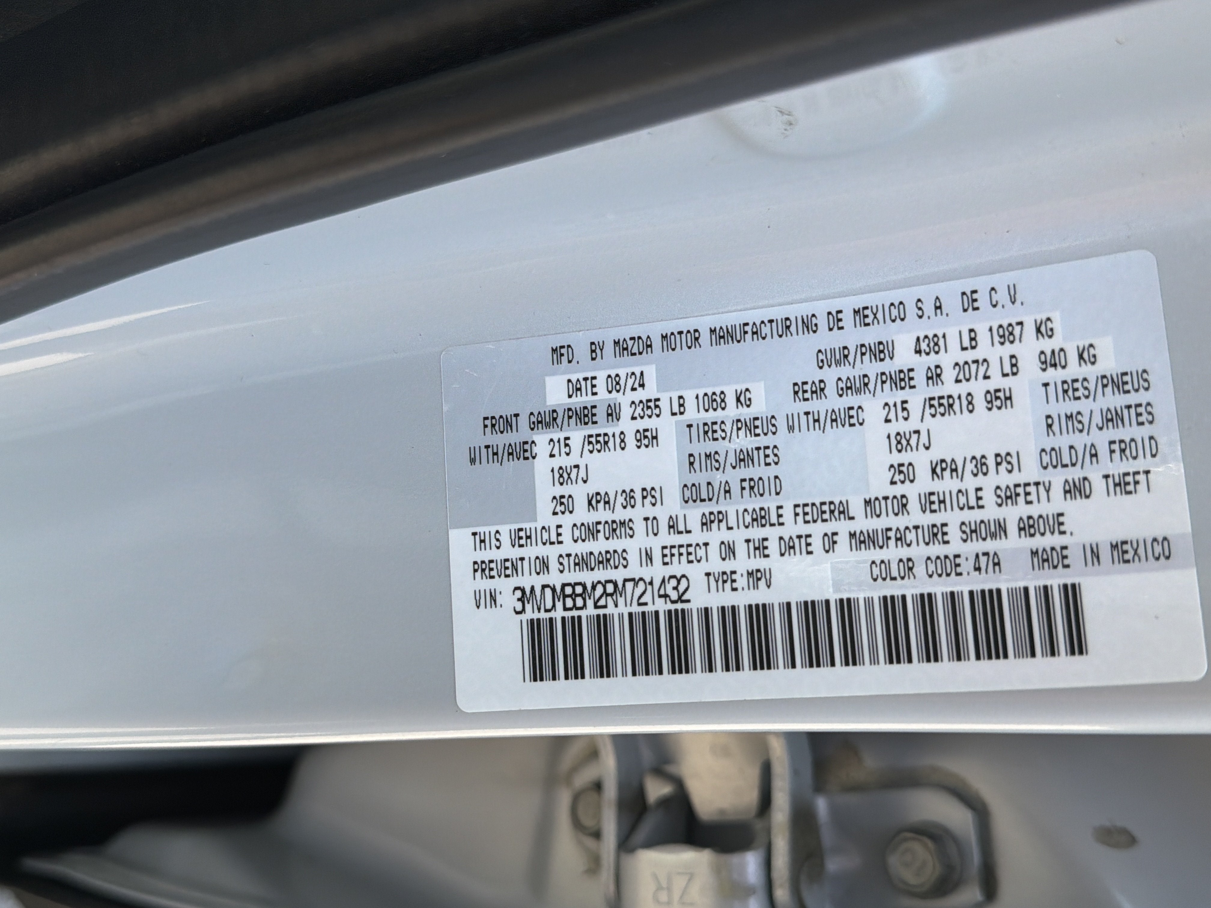 2024 Mazda Mazda CX-30 2.5 S Select Sport