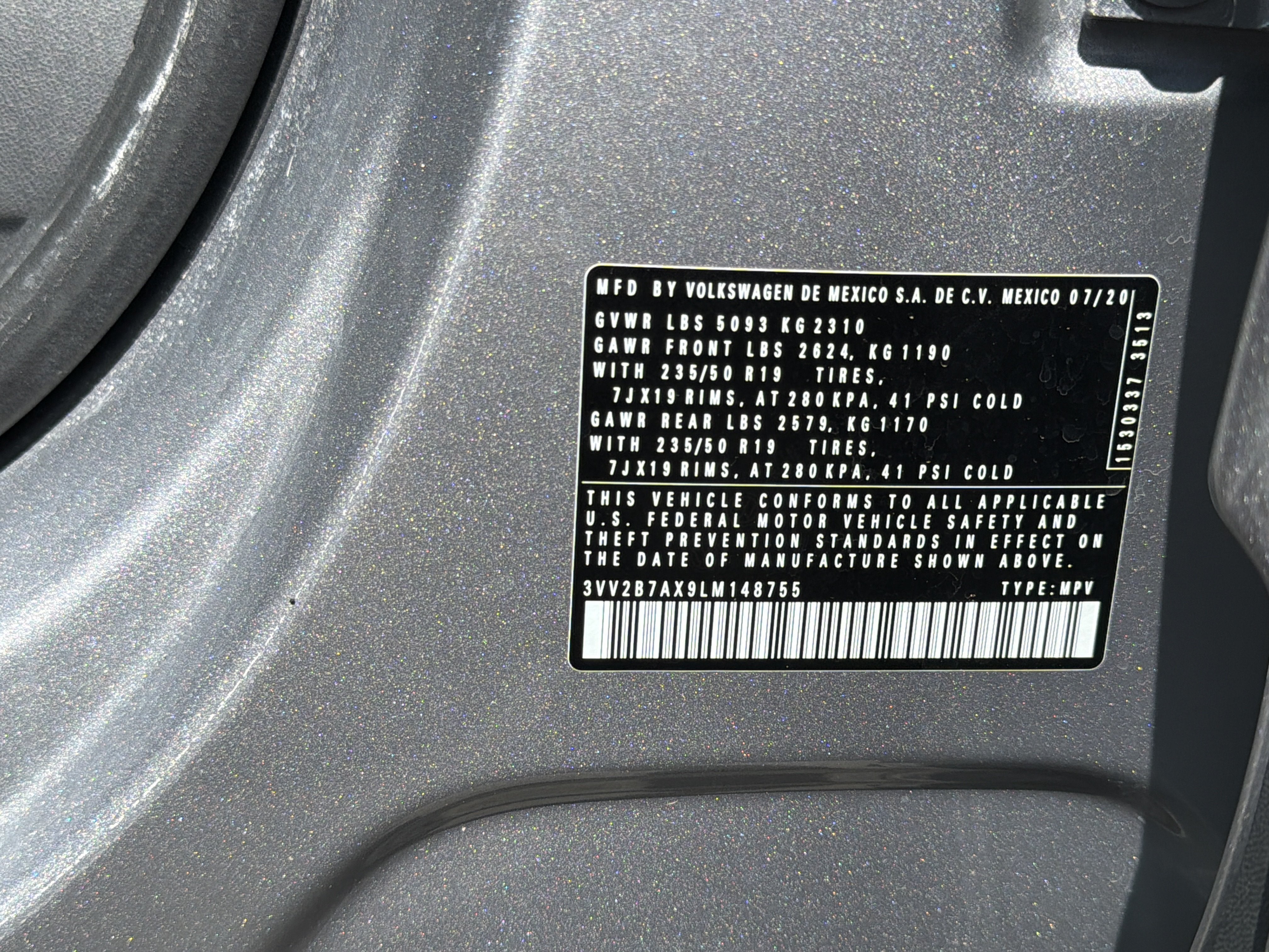 2020 Volkswagen Tiguan SEL