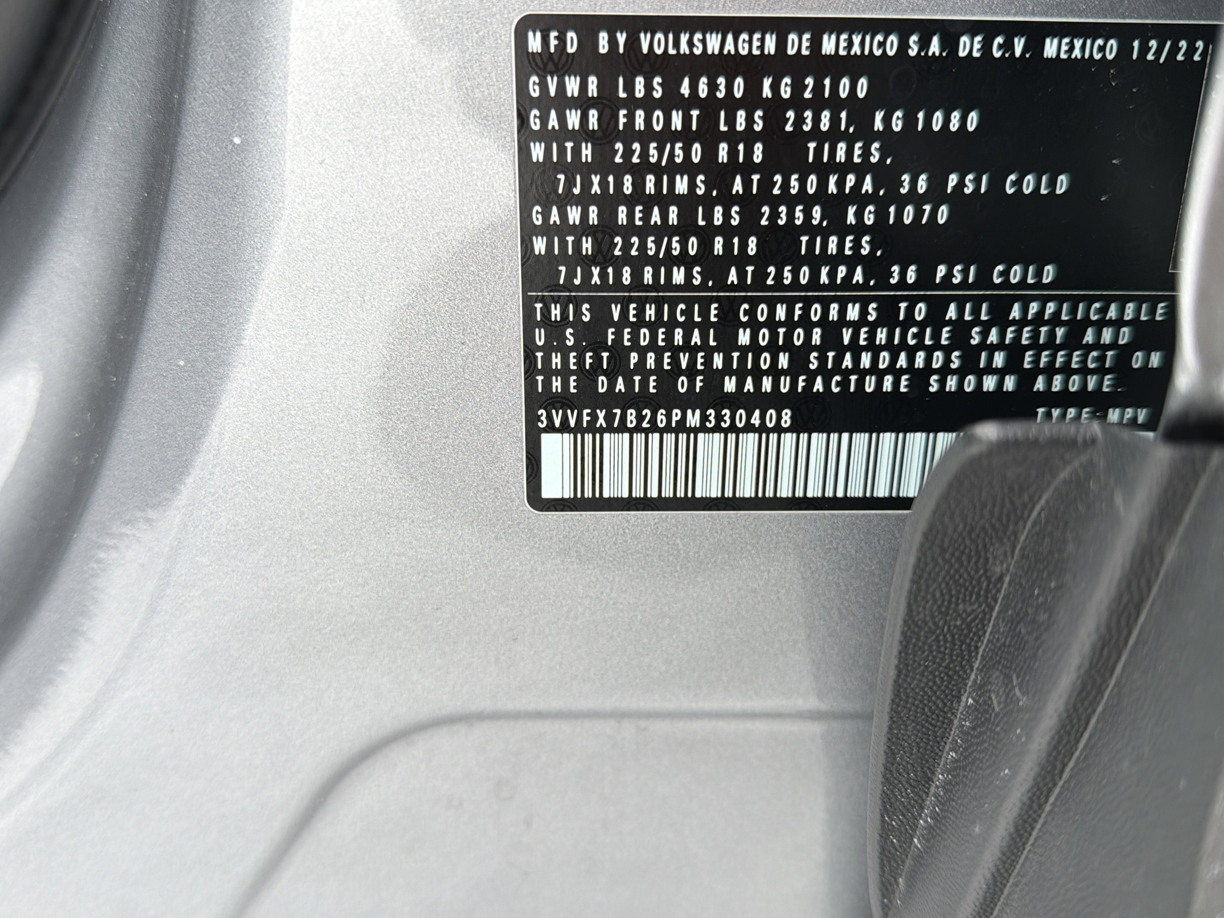 2023 Volkswagen Taos S