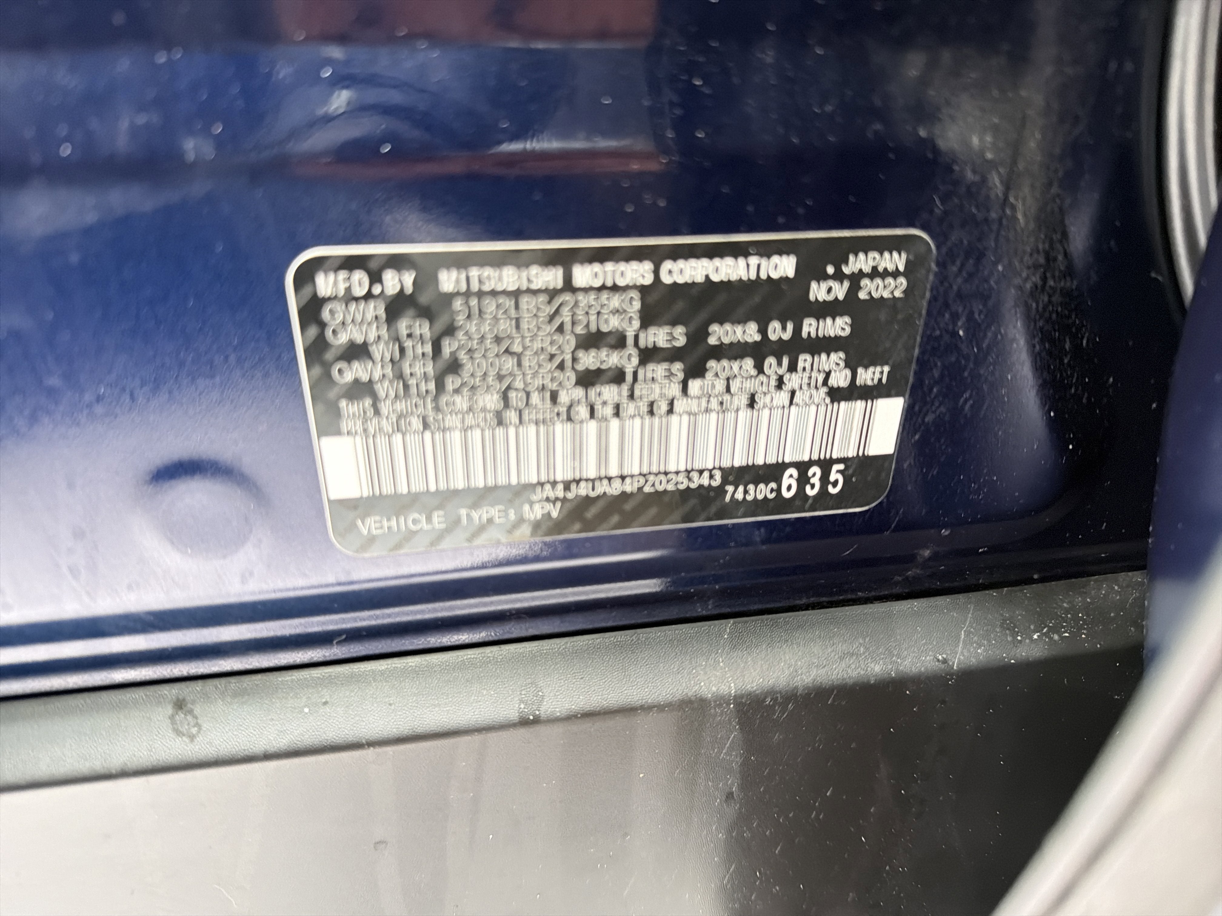 2023 Mitsubishi Outlander SE Black Edition