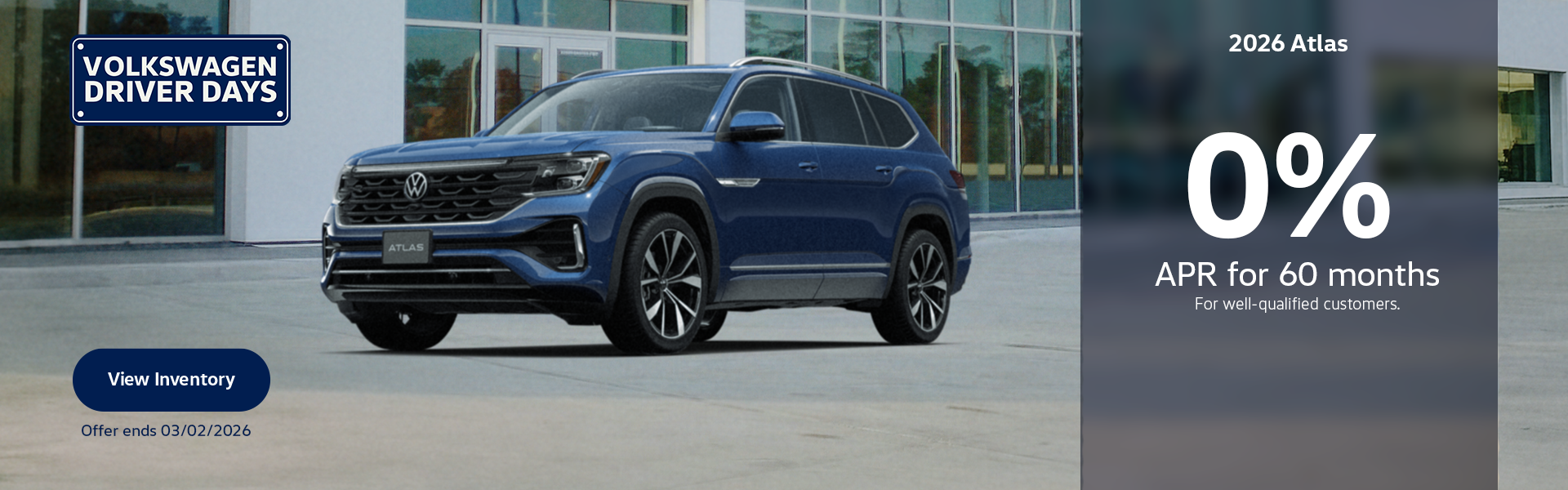 National 2026 Atlas 0% APR