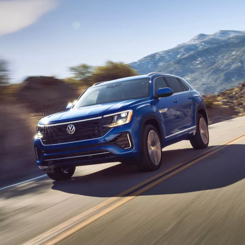 2027 Volkswagen Atlas Cross Sport in Dark Sage Metallic near East Syracuse, NY, available at Romano Volkswagen of Fayetteville