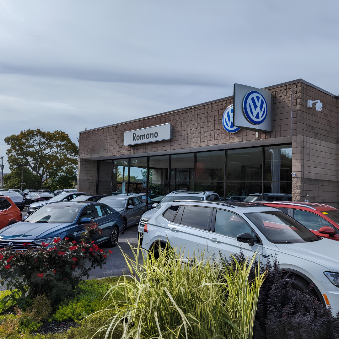 Romano Volkswagen of Fayetteville dealership exterior